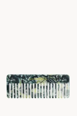 Home & Body|Annabel Trends Malachite Hair Comb Green