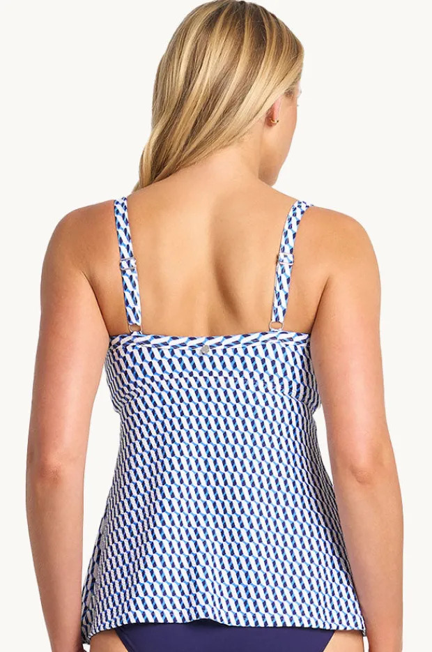 Tankini Tops|Sunseeker Marina E/F Cup Scoop Minimiser Tankini Separate Ink