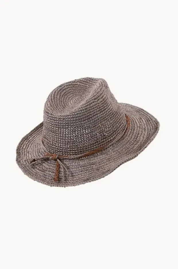 Headwear|Rigon Marjo Raffia Cowboy Hat Mushroom
