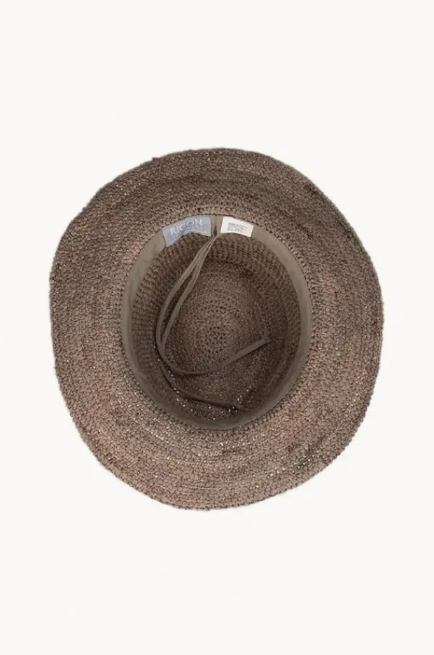 Headwear|Rigon Marjo Raffia Cowboy Hat Mushroom