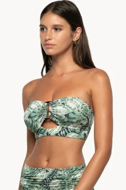 Bikini Tops|Nip Tuck Martinique Greta Bandeau Blue slate
