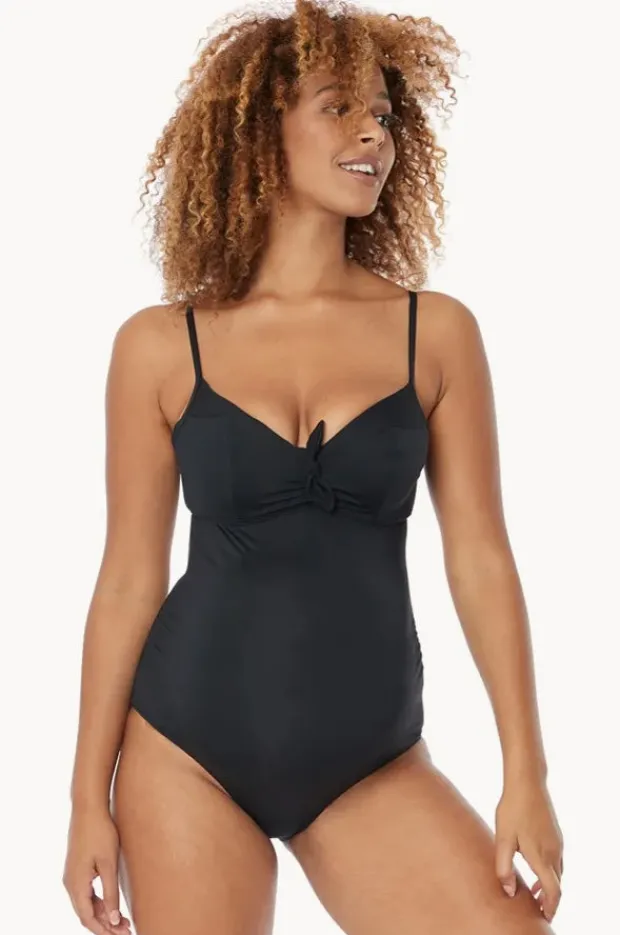 One Pieces|Cache Coeur Maternity Monaco One Piece BLACK