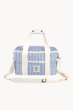 Cooler Bags|Picnic Vibes|Good Vibes Mediterranean Deluxe 15 Can Cooler Bag White/blue