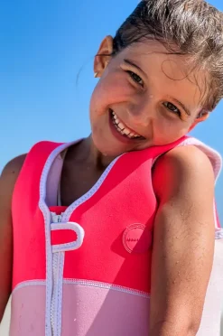 Floaties & Swim Aids|Floaties & Swim Aids|Sunny Life Melody The Mermaid Swim Vest 3-6 Years Neon Pink