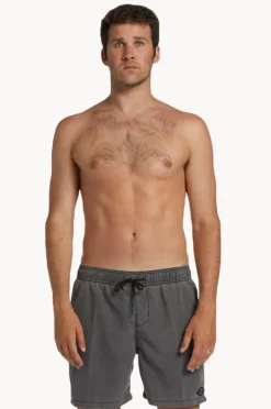 Boardshorts|Billabong Mens All Day Overdye Boardshort Black