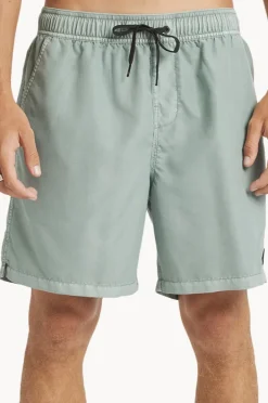 Boardshorts|Billabong Mens All Day Overdye Layback Boardshort Jade