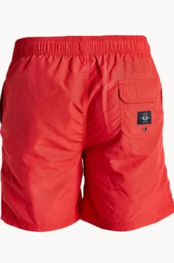 Boardshorts|Coast Mens Basic Boardshort Red