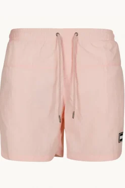 Boardshorts|Urban Classics Mens Block Swim Short Pink