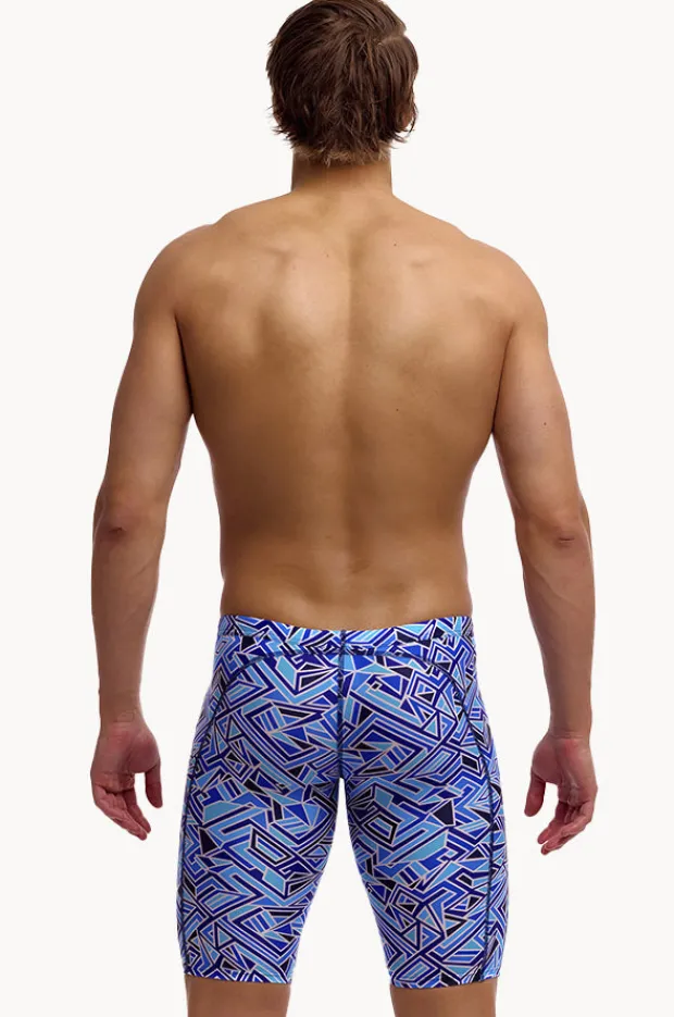 Jammers|Funky Trunks Mens Bits Jammer Blue