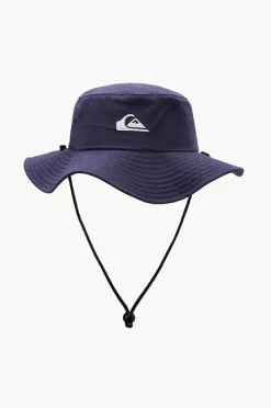 Headwear|Quiksilver Mens Bush Master Safari Hat Indigo