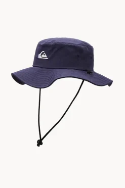 Headwear|Quiksilver Mens Bush Master Safari Hat Indigo