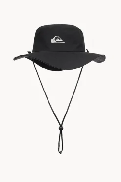 Headwear|Quiksilver Mens Bush Master Safari Hat Black