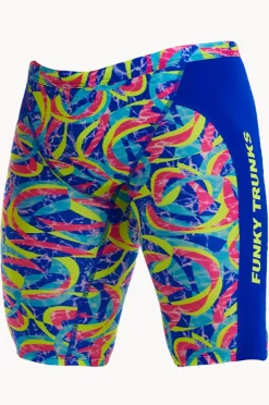 Jammers|Funky Trunks Mens Choppy Waters Jammer Blue/multi