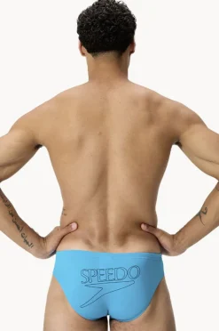 Briefs|Speedo Mens Classic Logo Brief Turquoise