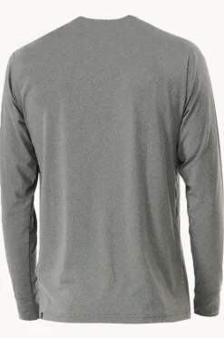 Rashies|Rip Curl Mens Corp Icon Suntop Grey
