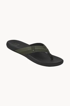 Footwear|Reef Mens Cushion Phantom 2.0 Thong Olive
