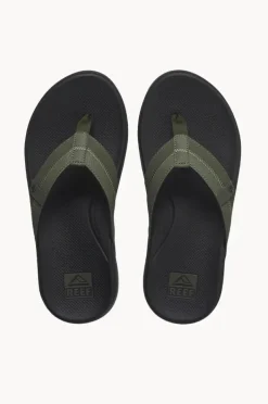 Footwear|Reef Mens Cushion Phantom 2.0 Thong Olive