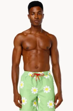 Boardshorts|Coast Mens Daisy Classic Boardshort Lime