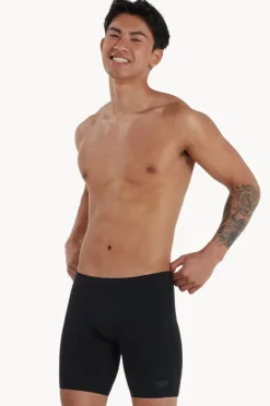 Jammers|Speedo Mens Eco Endurance Mid Jammer BLACK
