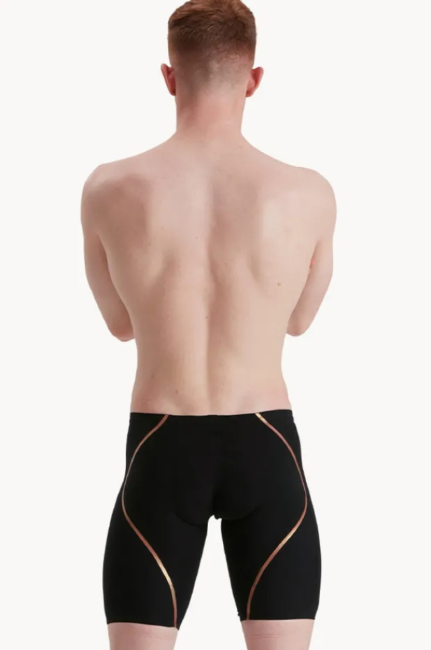 Fastskin Racing Suits|Jammers|Speedo Mens Fastskin LZR Pure Intent Jammer Black/Gold
