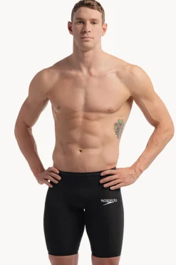 Fastskin Racing Suits|Jammers|Speedo Mens Fastskin LZR Pure Valor 2.0 Jammer BLACK