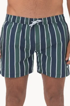 Boardshorts|Coast Mens Felix Swim Short Green/Blue