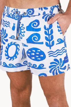 Boardshorts|Skwosh Mens Greek Yogurt Eco Short WHITE