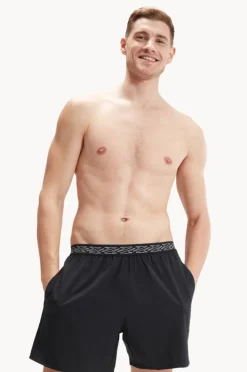 Boardshorts|Speedo Mens Hyperboom Band 16" Watershort BLACK