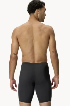 Jammers|Speedo Mens Hyperboom Logo Jammer Black/grey