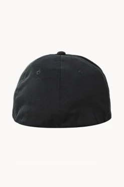 Headwear|Rip Curl Mens Icons Eco Flexifit Cap Black/tan