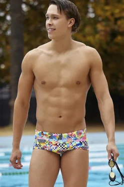 Trunks|Funky Trunks Mens Junk Yard Trunk Multi