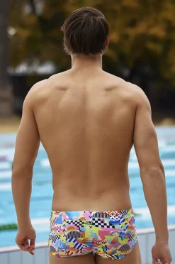 Trunks|Funky Trunks Mens Junk Yard Trunk Multi