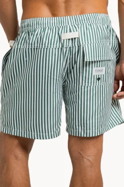 Boardshorts|Coast Mens Levanto Boardshort Green