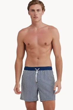 Boardshorts|Ortc Clothing Co. Mens Manly Boardshort Navy/White