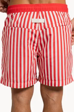 Boardshorts|Coast Mens Marseille Boardshort Red