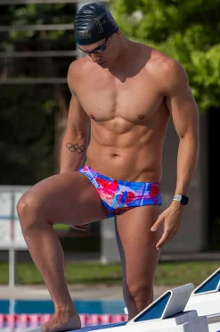 Trunks|Funky Trunks Mens Miss Adventure Trunk Blue/red