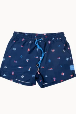 Boardshorts|Skwosh Mens Moby Sick Boardshort Navy
