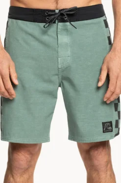 Boardshorts|Quiksilver Mens Original Arch Hempstretch 18" Boardshort Green