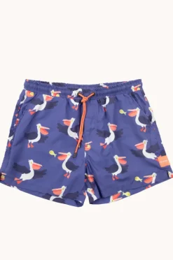 Boardshorts|Skwosh Mens Pelican Party 3.0 Boardshort Navy