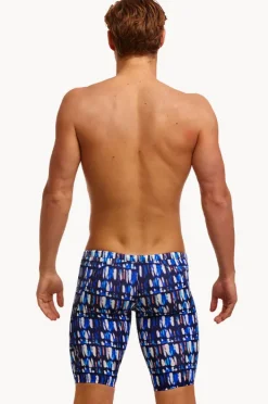 Jammers|Funky Trunks Mens Perfect Teeth Jammer Perfect teeth navy/white
