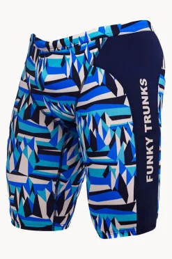Jammers|Funky Trunks Mens Polar Caps Jammer Navy/blue