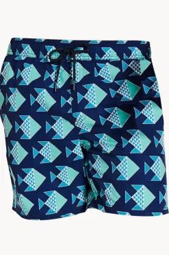 Boardshorts|Coast Mens Port Albert Boardshort Navy/Green