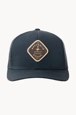 Headwear|Rip Curl Mens Road Trippin Trucker Cap Black