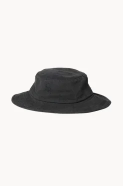 Headwear|Rip Curl Mens Search Canvas Wide Brim Hat Black
