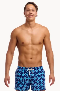 Boardshorts|Funky Trunks Mens See Stars Shorty Short Navy/blue