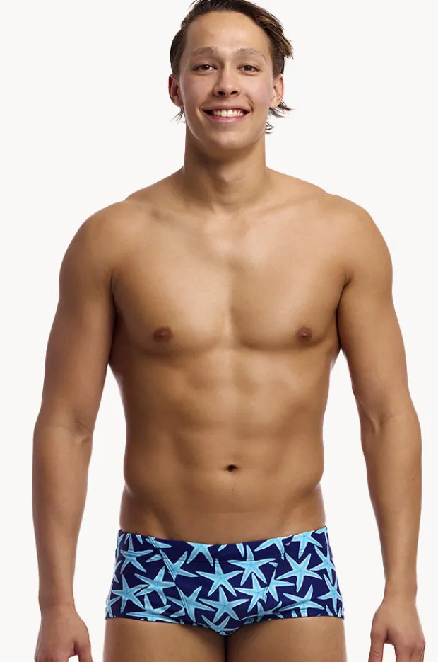 Trunks|Funky Trunks Mens See Stars Trunk Navy/blue