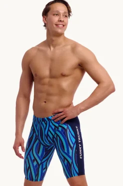 Jammers|Funky Trunks Mens Snork City Jammer Navy/blue