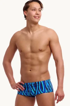 Trunks|Funky Trunks Mens Snork City Trunk Blue