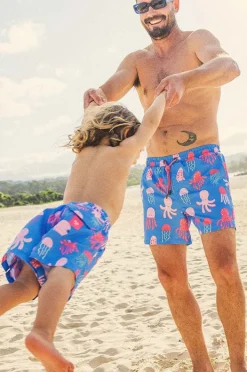 Boardshorts|Skwosh Mens So Jelly Eco Short Blue