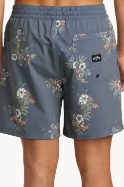 Boardshorts|Billabong Mens Sundays Layback Boardshort Steel blue